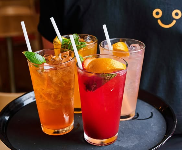 Classic Soft Drinks - Perfect Pairing for Halal Burgers at JOYO Montreal